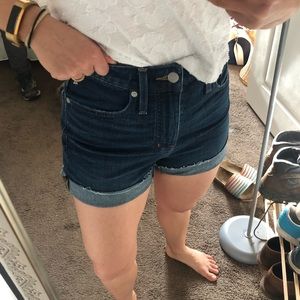 NWT madewell cutoff Jean shorts